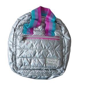 Style Lab Fashion angels backpack silver small
